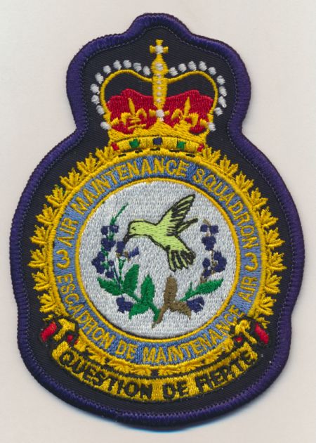 RCAF CAF Canadian 416 Squadron Heraldic Colour Crest Patch