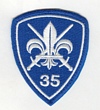 35 CBG badge