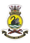 HMAS Westralia badge