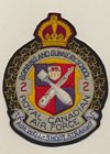 RCAF 2 Bombing and Gunnery School badge