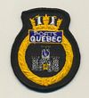 HMCS Porte Quebec badge