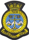 700W Naval Air Squadron badge