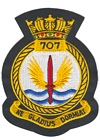 707 Naval Air Squadron badge