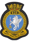 826 Naval Air Squadron badge