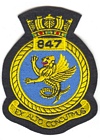847 Naval Air Squadron badge
